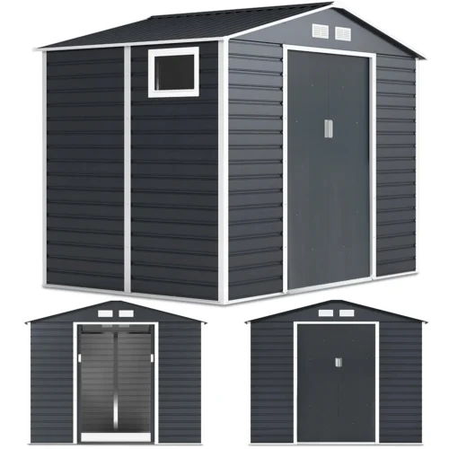 Domek narzędziowy MONTREAL 277x195cm Cold Grey – Hardmaister — zdjęcie główne wariantu Domek narzędziowy MONTREAL 277x195cm Cold Grey – Hardmaister — zdjęcie główne wariantu