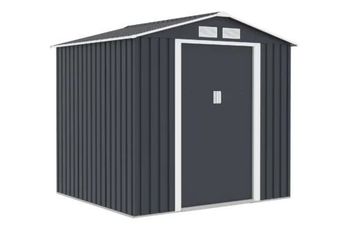 Domek metalowy ogrodowy VECTOR 201x181 cm Cold Grey – Hardmaister — zdjęcie główne wariantu Domek metalowy ogrodowy VECTOR 201x181 cm Cold Grey – Hardmaister — zdjęcie główne wariantu