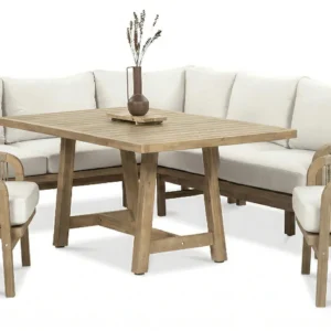 Narożnik ogrodowy z drewna akacjowego MARIGOLD dining – FURRORE — zdjęcie główne wariantu Narożnik ogrodowy z drewna akacjowego MARIGOLD dining – FURRORE — zdjęcie główne wariantu