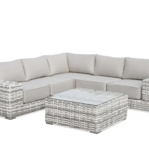 Narożnik technorattanowy VEGA CAFFE Light Grey – FURRORE — zdjęcie główne wariantu Narożnik technorattanowy VEGA CAFFE Light Grey – FURRORE — zdjęcie główne wariantu