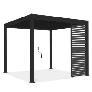 Panel żaluzjowy poziomy do pergoli ELEGANCE/DELUXE/FUSION 1 m Anthracite – Gutroof — zdjęcie główne wariantu Panel żaluzjowy poziomy do pergoli ELEGANCE/DELUXE/FUSION 1 m Anthracite – Gutroof — zdjęcie główne wariantu