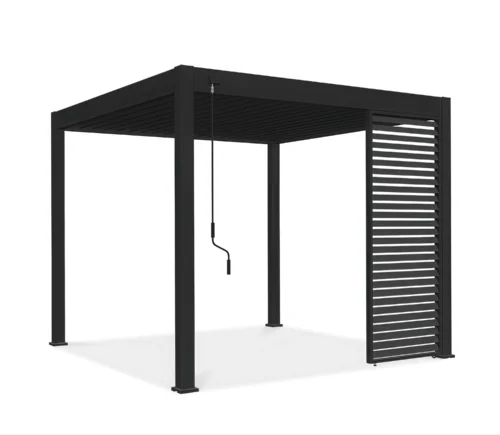 Panel żaluzjowy poziomy do pergoli ELEGANCE/DELUXE/FUSION 1 m Anthracite – Gutroof — zdjęcie główne wariantu