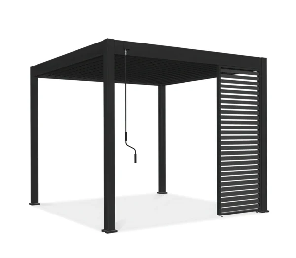 Panel żaluzjowy poziomy do pergoli ELEGANCE/DELUXE/FUSION 1 m Anthracite – Gutroof — zdjęcie główne wariantu Panel żaluzjowy poziomy do pergoli ELEGANCE/DELUXE/FUSION 1 m Anthracite – Gutroof — zdjęcie główne wariantu