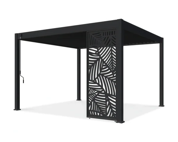 Panel ozdobny DECO 1 m do pergoli ELEGANCE/DELUXE/FUSION Anthracite – Gutroof — zdjęcie główne wariantu