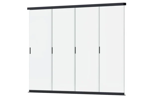 Przesuwny panel szklany do pergoli ELEGANCE/DELUXE/FUSION 3.6m Anthracite – Gutroof — zdjęcie główne wariantu Przesuwny panel szklany do pergoli ELEGANCE/DELUXE/FUSION 3.6m Anthracite – Gutroof — zdjęcie główne wariantu