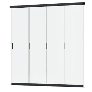 Panel szklany przesuwny do pergoli ELEGANCE/DELUXE/FUSION 3m Anthracite – Gutroof — zdjęcie główne wariantu Panel szklany przesuwny do pergoli ELEGANCE/DELUXE/FUSION 3m Anthracite – Gutroof — zdjęcie główne wariantu