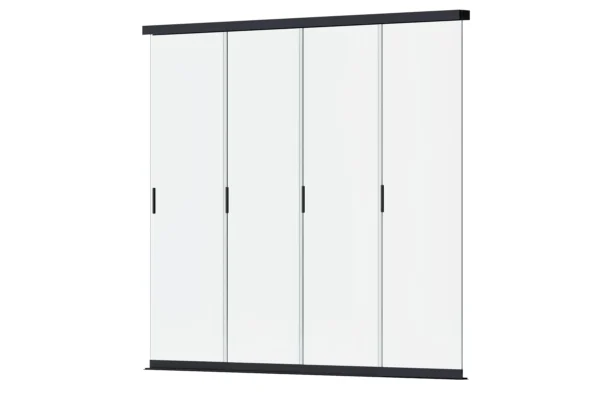 Panel szklany przesuwny do pergoli ELEGANCE/DELUXE/FUSION 3m Anthracite – Gutroof — zdjęcie główne wariantu Panel szklany przesuwny do pergoli ELEGANCE/DELUXE/FUSION 3m Anthracite – Gutroof — zdjęcie główne wariantu