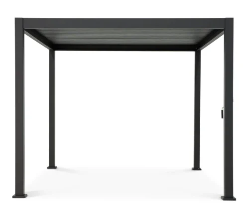 Pergola ogrodowa na taras Premium 3x3 Anthracite – Gutroof — zdjęcie główne wariantu Pergola ogrodowa na taras Premium 3x3 Anthracite – Gutroof — zdjęcie główne wariantu