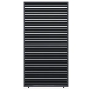 Panel żaluzjowy poziomy regulowany do pergoli ELEGANCE/DELUXE/FUSION 1.3 m Anthracite – Gutroof — zdjęcie główne wariantu Panel żaluzjowy poziomy regulowany do pergoli ELEGANCE/DELUXE/FUSION 1.3 m Anthracite – Gutroof — zdjęcie główne wariantu