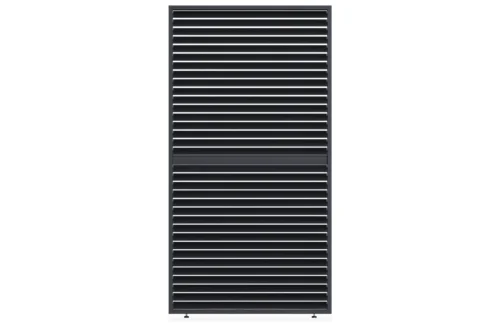 Panel żaluzjowy poziomy regulowany do pergoli ELEGANCE/DELUXE/FUSION 1.3 m Anthracite – Gutroof — zdjęcie główne wariantu