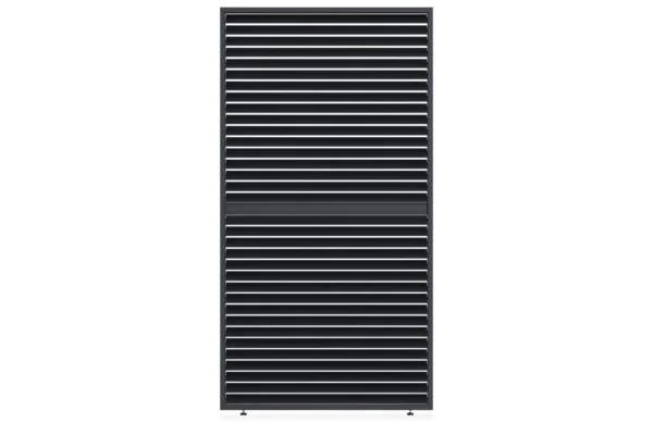 Panel żaluzjowy poziomy regulowany do pergoli ELEGANCE/DELUXE/FUSION 1.3 m Anthracite – Gutroof — zdjęcie główne wariantu Panel żaluzjowy poziomy regulowany do pergoli ELEGANCE/DELUXE/FUSION 1.3 m Anthracite – Gutroof — zdjęcie główne wariantu