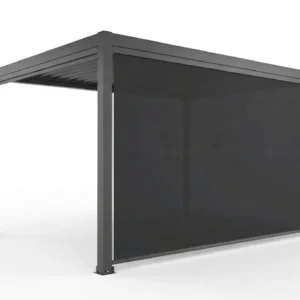 Roleta opuszczana do pergoli PRIMARY 4 m Anthracite – Gutroof — zdjęcie główne wariantu Roleta opuszczana do pergoli PRIMARY 4 m Anthracite – Gutroof — zdjęcie główne wariantu