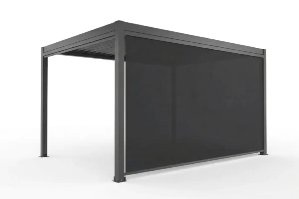 Roleta opuszczana do pergoli PRIMARY 4 m Anthracite – Gutroof — zdjęcie główne wariantu Roleta opuszczana do pergoli PRIMARY 4 m Anthracite – Gutroof — zdjęcie główne wariantu
