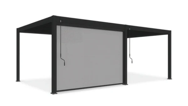 Roleta opuszczana do pergoli ELEGANCE/DELUXE/FUSION 3.6 m Anthracite – Gutroof — zdjęcie główne wariantu Roleta opuszczana do pergoli ELEGANCE/DELUXE/FUSION 3.6 m Anthracite – Gutroof — zdjęcie główne wariantu