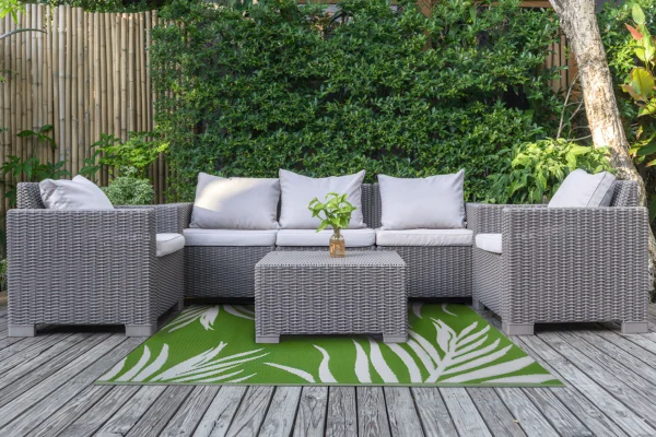 Dywan zewnętrzny Areka 120x180 Green – MOODME — zdjęcie wariantu 2 Dywan zewnętrzny Areka 120x180 Green – MOODME — zdjęcie wariantu 2