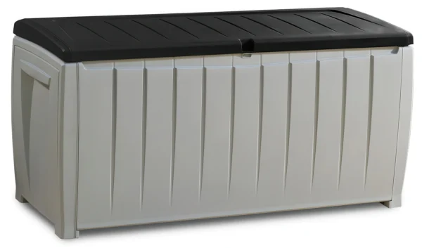 pojemna, odporna na warunki atmosferyczne skrzynia balkonowa NOVEL STORAGE BOX 340L od keter pojemna, odporna na warunki atmosferyczne skrzynia balkonowa NOVEL STORAGE BOX 340L od keter