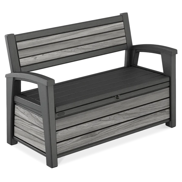 Skrzynia/Ławka Keter Deco Garden 227L Storm grey