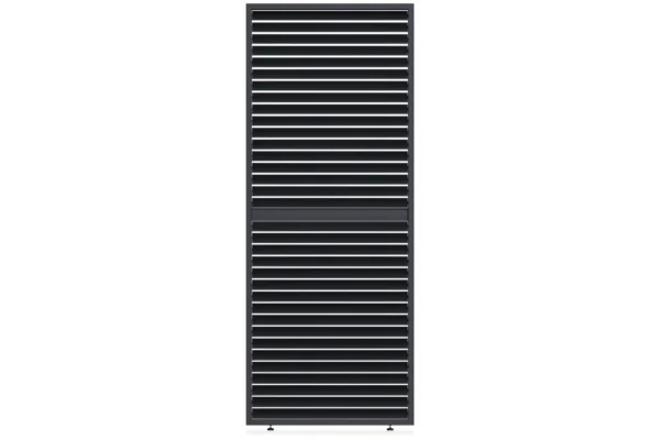 Panel żaluzjowy poziomy regulowany do pergoli ELEGANCE/DELUXE/FUSION 1 m Anthracite – Gutroof — zdjęcie wariantu 2 Panel żaluzjowy poziomy regulowany do pergoli ELEGANCE/DELUXE/FUSION 1 m Anthracite – Gutroof — zdjęcie wariantu 2