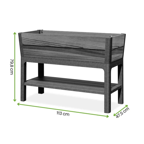 Skrzynia uprawowa DECO Walnut – Keter — zdjęcie wariantu 2