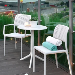Krzesło Nardi BORA BISTROT Bianco Krzesło Nardi BORA BISTROT Bianco