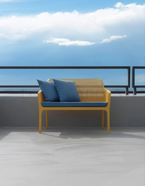 Poduszka Nardi NET BENCH Grey Stone