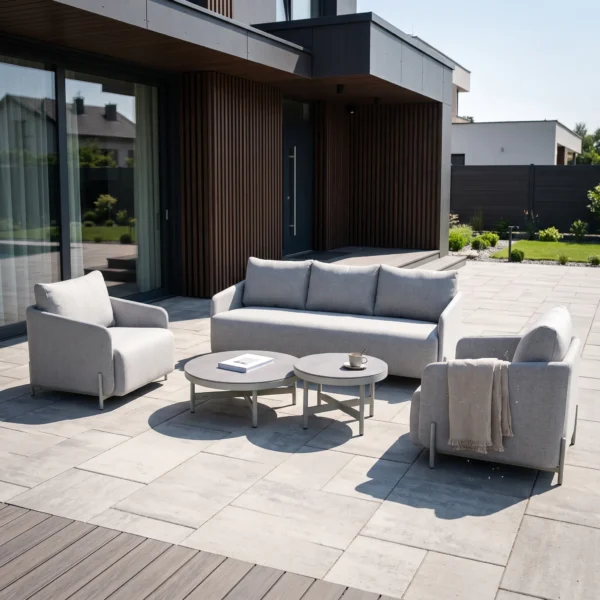 Zestaw ogrodowy AURA CAFFE Melange Grey – Furrore — zdjęcie wariantu 3 Zestaw ogrodowy AURA CAFFE Melange Grey – Furrore — zdjęcie wariantu 3