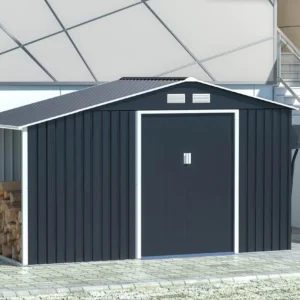 Domek narzędziowy drewutnia MADISON 342x191cm Cold Grey – HARDMAISTER — zdjęcie wariantu 4 Domek narzędziowy drewutnia MADISON 342x191cm Cold Grey – HARDMAISTER — zdjęcie wariantu 4