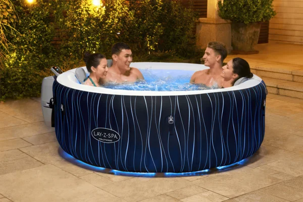 Nadmuchiwane jacuzzi z oświetleniem Hollywood AirJet 1,96 x 0,66m – BESTWAY 60059 — zdjęcie wariantu 4