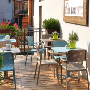 Krzesło Nardi BORA BISTROT Bianco Krzesło Nardi BORA BISTROT Bianco