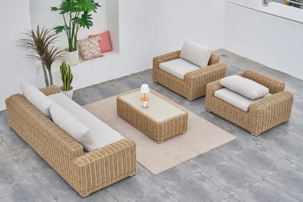 Zestaw tarasowy JAKARTA CAFFE Beige – Furrore — zdjęcie wariantu 4 Zestaw tarasowy JAKARTA CAFFE Beige – Furrore — zdjęcie wariantu 4