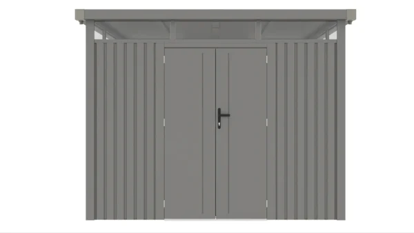 Domek narzędziowy OTTAWA 294 x 294cm Grey Aluminium – Hardmaister — zdjęcie wariantu 4 Domek narzędziowy OTTAWA 294 x 294cm Grey Aluminium – Hardmaister — zdjęcie wariantu 4