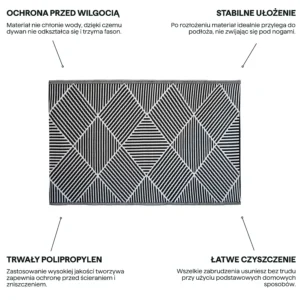 Dywan tarasowy 120x180 cm Grey – MOODME — zdjęcie wariantu 4 Dywan tarasowy 120x180 cm Grey – MOODME — zdjęcie wariantu 4