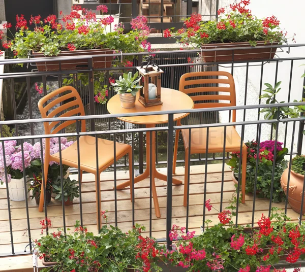 Krzesło Nardi COSTA BISTROT Bianco Krzesło Nardi COSTA BISTROT Bianco