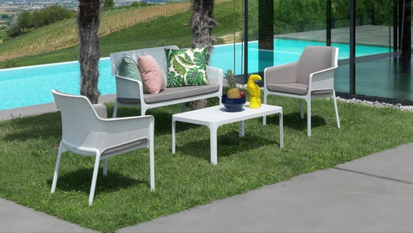 Ławka - Sofa balkonowa Nardi NET BENCH Antracite Ławka - Sofa balkonowa Nardi NET BENCH Antracite