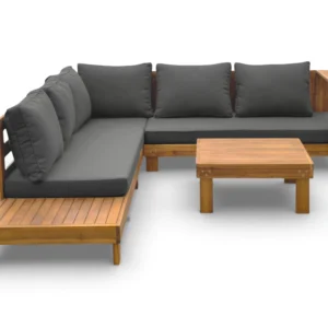 Narożnik i stolik z drewna HAVLA CAFFE ACACIA WOOD - BJORKKA Narożnik i stolik z drewna HAVLA CAFFE ACACIA WOOD - BJORKKA