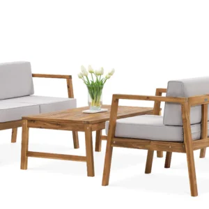 Zestaw mebli MALMO CAFFE Acacia Wood - Focus Garden