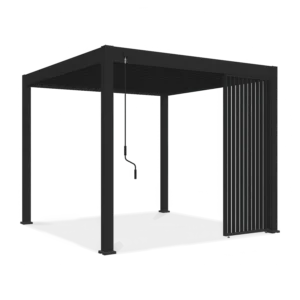 Panel żaluzjowy pionowy do pergoli ELEGANCE/DELUXE/FUSION 1 m Anthracite – Gutroof — zdjęcie wariantu 5 Panel żaluzjowy pionowy do pergoli ELEGANCE/DELUXE/FUSION 1 m Anthracite – Gutroof — zdjęcie wariantu 5