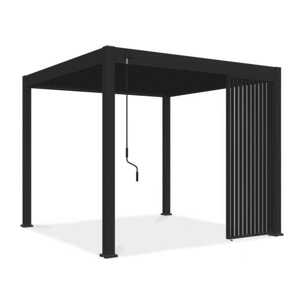 Panel żaluzjowy pionowy do pergoli ELEGANCE/DELUXE/FUSION 1 m Anthracite – Gutroof — zdjęcie wariantu 5 Panel żaluzjowy pionowy do pergoli ELEGANCE/DELUXE/FUSION 1 m Anthracite – Gutroof — zdjęcie wariantu 5