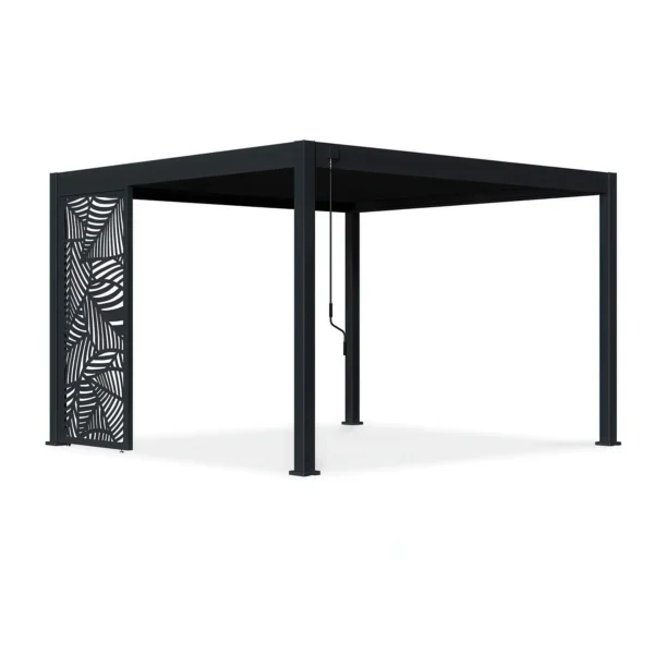 Panel ozdobny DECO 1 m do pergoli ELEGANCE/DELUXE/FUSION Anthracite – Gutroof — zdjęcie wariantu 5