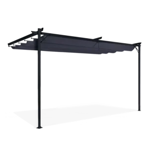 Pergola tarasowa przyścienna SPRINT WALL 4x2,7 Anthracite/Grey – HARDMAISTER — zdjęcie wariantu 5 Pergola tarasowa przyścienna SPRINT WALL 4x2,7 Anthracite/Grey – HARDMAISTER — zdjęcie wariantu 5