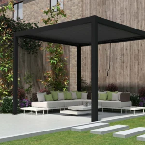 Pergola tarasowa PRIMARY 3x3 Anthracite – Gutroof — zdjęcie wariantu 5 Pergola tarasowa PRIMARY 3x3 Anthracite – Gutroof — zdjęcie wariantu 5