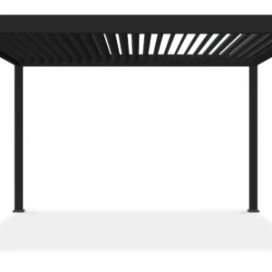 Pergola aluminiowa na taras DELUXE 3,6x4 Anthracite – Gutroof — wymiary produktu