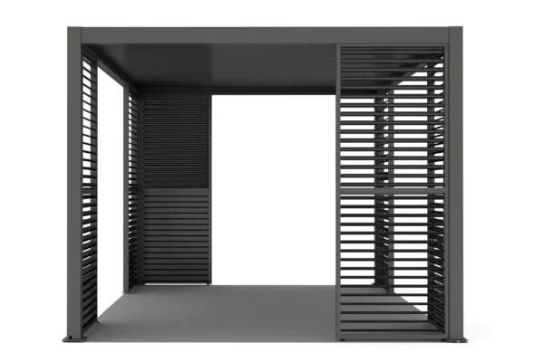 Regulowany panel żaluzjowy do pergoli PRIMARY 1 m, Anthracite – GUTROOF — zdjęcie wariantu 5