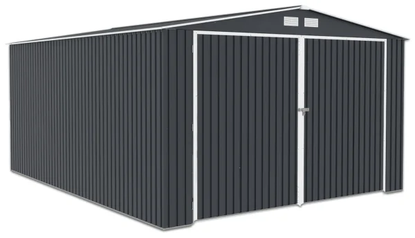 Metalowy garaż Kingston 380x480 Cold Grey – HARDMAISTER — zdjęcie wariantu 5 Metalowy garaż Kingston 380x480 Cold Grey – HARDMAISTER — zdjęcie wariantu 5