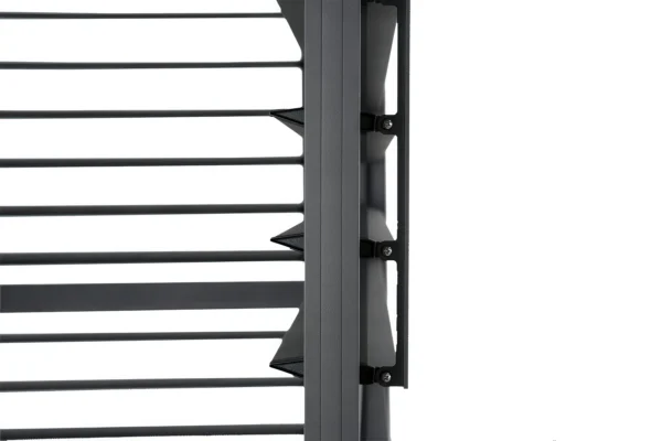 Regulowany panel żaluzjowy do pergoli PREMIUM 3m, anthracite – GUTROOF — zdjęcie wariantu 6