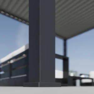 Pergola elektryczna tarasowa DELUXE PRO AUTOMATIC 3x4 z oświetleniem LED, Anthracite – Gutroof — zdjęcie wariantu 6 Pergola elektryczna tarasowa DELUXE PRO AUTOMATIC 3x4 z oświetleniem LED, Anthracite – Gutroof — zdjęcie wariantu 6