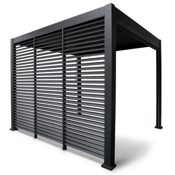 Panel żaluzja do pergoli PREMIUM 3m, Anthracite – GUTROOF — zdjęcie wariantu 6 Panel żaluzja do pergoli PREMIUM 3m, Anthracite – GUTROOF — zdjęcie wariantu 6