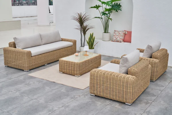 Zestaw tarasowy JAKARTA CAFFE Beige – Furrore — zdjęcie wariantu 6 Zestaw tarasowy JAKARTA CAFFE Beige – Furrore — zdjęcie wariantu 6