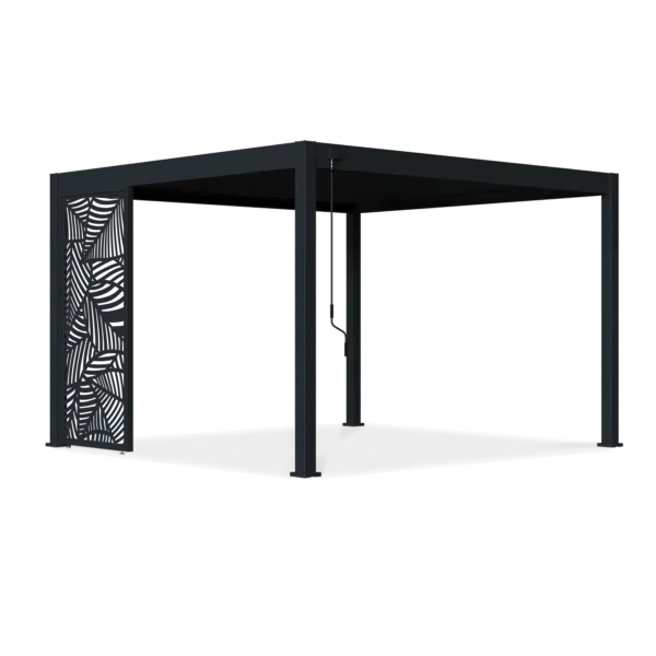 Panel ozdobny DECO 1 m do pergoli ELEGANCE/DELUXE/FUSION Anthracite – Gutroof — zdjęcie wariantu 6