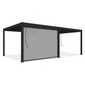 Roleta opuszczana do pergoli ELEGANCE/DELUXE/FUSION 3.6 m Anthracite – Gutroof — zdjęcie wariantu 6 Roleta opuszczana do pergoli ELEGANCE/DELUXE/FUSION 3.6 m Anthracite – Gutroof — zdjęcie wariantu 6